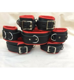 GENUINE COW LEATHER 7 PIECE HEAVY DUTY PADDED BOND..