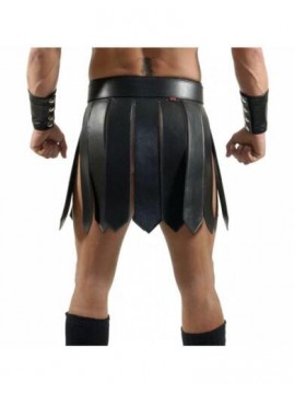 Genuine Leather Gladiator KILTS For Men Costumes Scottish Kilts