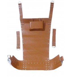Heavy Duty Brown Leather Sex Swing
