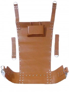 Heavy Duty Brown Leather Sex Swing