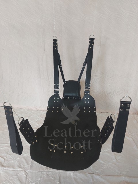 100% Real Cow Leather Bondage Hanging Swing Sling