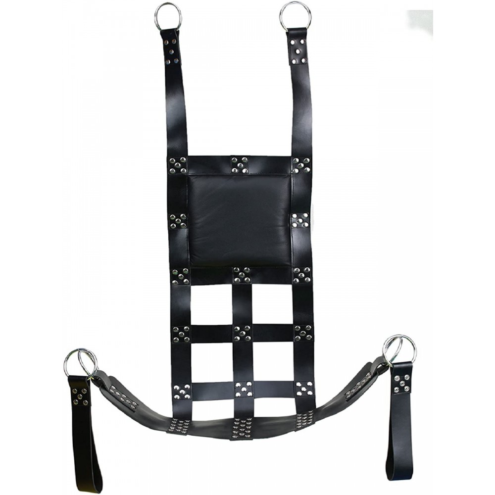 Excellent Play Room Leather Sex Swing / Sling 100% Adult Play Room Fun WS 5