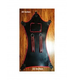 100% Pure Cow Leather Sex Swing with Red Piping Sl..